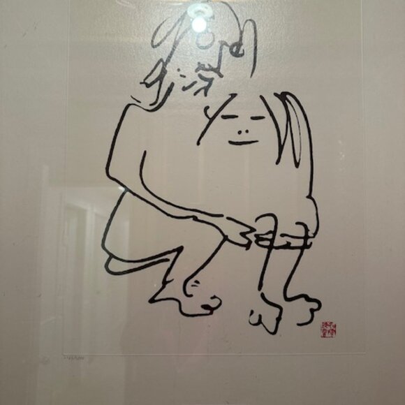 John Lennon - Lithograph - The Hug - 2365/5000 - Picture 1 of 8